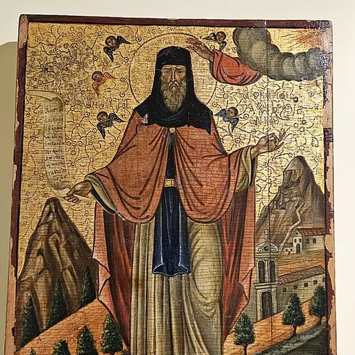 Portrait of Gerasimus of Kefalonia