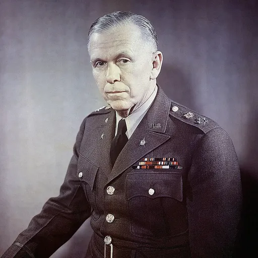 Portrait of George Marshall