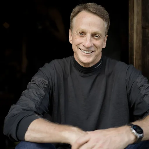 Portrait of Tony Hawk