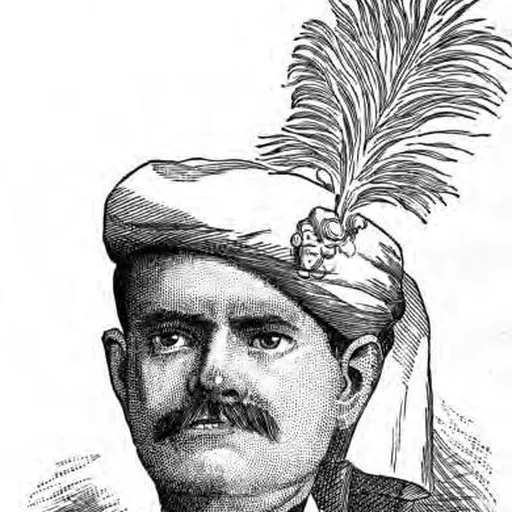 Portrait of Sourindro Mohun Tagore