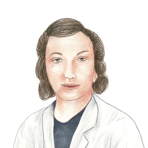 Portrait of Germaine Benoit