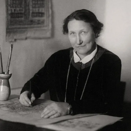 Portrait of Märta Måås-Fjetterström