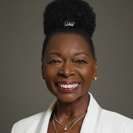 Portrait of Floella Benjamin