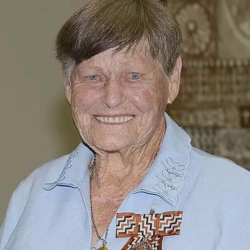 Portrait of Myra Larcombe