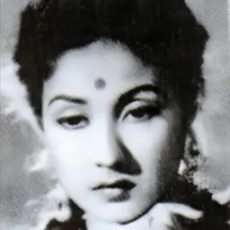 Portrait of Meena Kumari