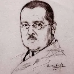 Portrait of Géza Zemplén
