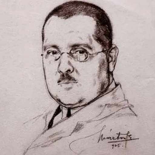 Portrait of Géza Zemplén