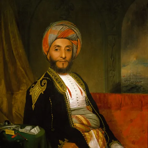 Portrait of Ahmad bin Na'aman Al Kaabi