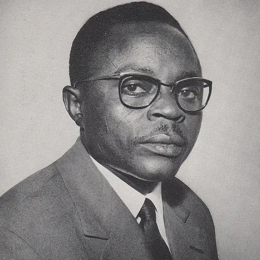 Portrait of Maurice Yaméogo