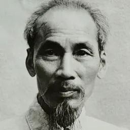 Portrait of Ho Chi Minh
