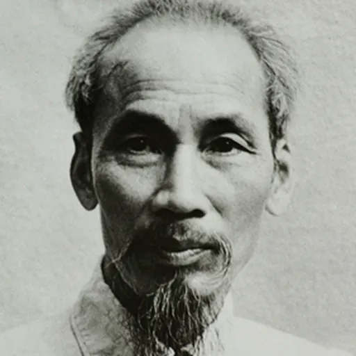 Portrait of Ho Chi Minh