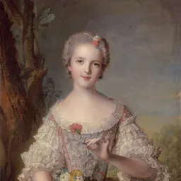 Portrait of Princess Louise Marie of France