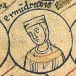 Portrait of Ermentrude of Roucy