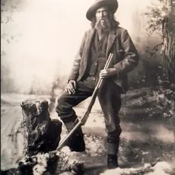 Portrait of Moccasin Bill Perkins
