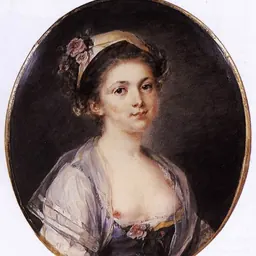 Portrait of Adélaïde-Victorine Hall