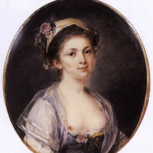 Portrait of Adélaïde-Victorine Hall