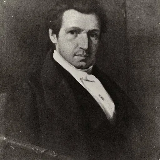 Portrait of George Washington Lane