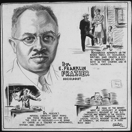 Portrait of E. Franklin Frazier