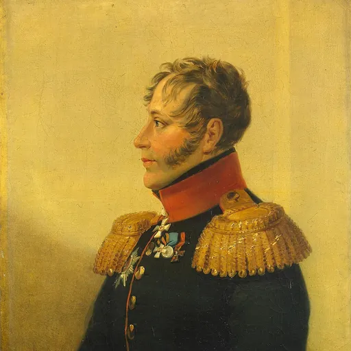 Portrait of Adam Georg von Agthe