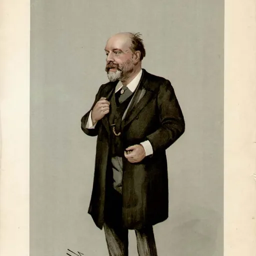 Portrait of Sir Anderson Critchett, 1st Baronet