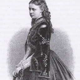 Portrait of Duchess Therese Petrovna of Oldenburg