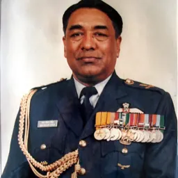 Portrait of Man Mohan Sinha