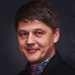 Portrait of Andrii Sharaskin