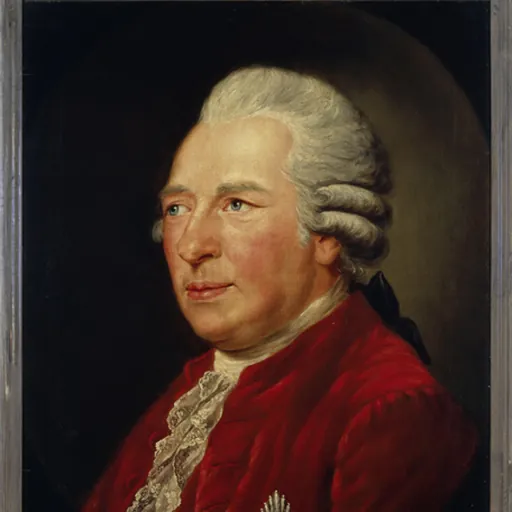 Portrait of Ewald Friedrich von Hertzberg