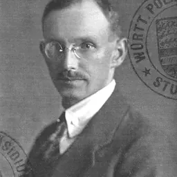 Portrait of Friedrich Mussgay