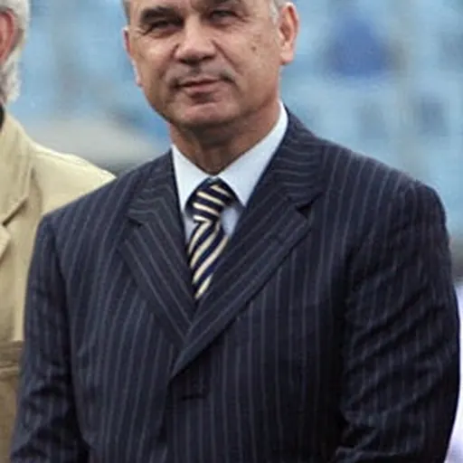 Portrait of Anghel Iordănescu