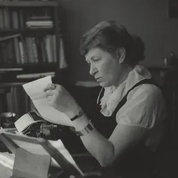 Portrait of Cécile Ines Loos