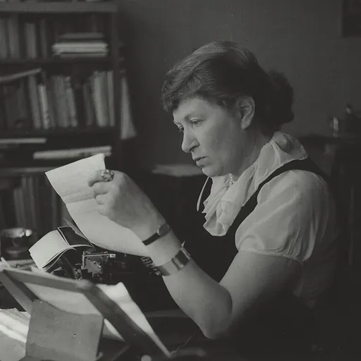 Portrait of Cécile Ines Loos