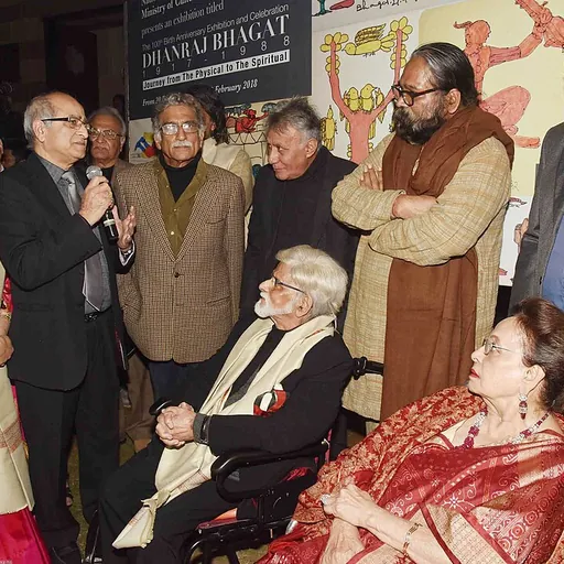 Portrait of Satish Gujral