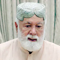 Portrait of Khair Bakhsh Marri