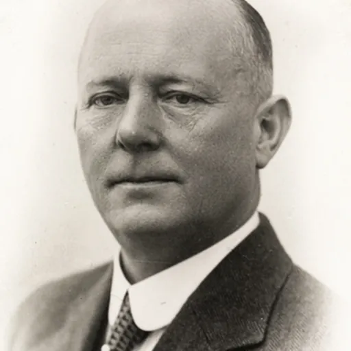 Portrait of P. M. Røwde