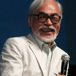 Portrait of Hayao Miyazaki