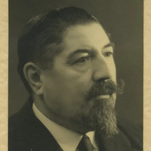 Portrait of Arthur Chaussy