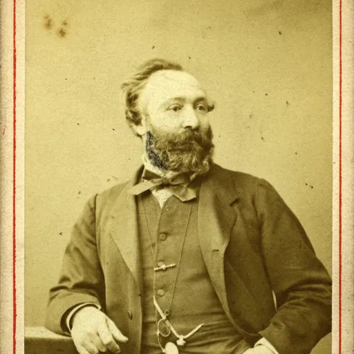 Portrait of Emile van Marcke