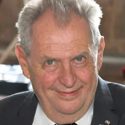 Portrait of Miloš Zeman