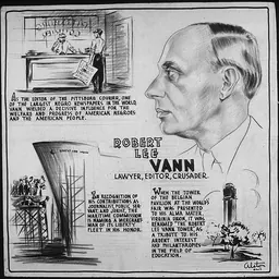 Portrait of Robert L. Vann