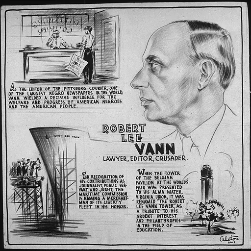Portrait of Robert L. Vann