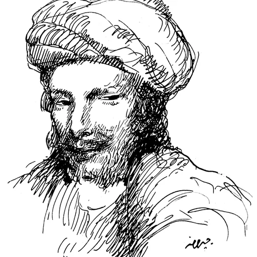 Portrait of Abu Nuwas