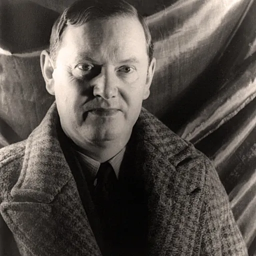 Portrait of Evelyn Waugh