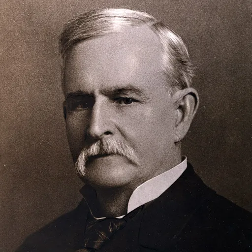 Portrait of Harvey Wallis Salmon
