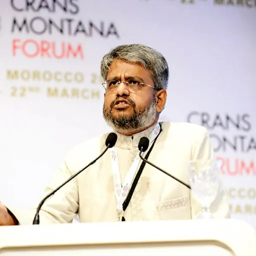 Portrait of Dr. Rashid Shaz