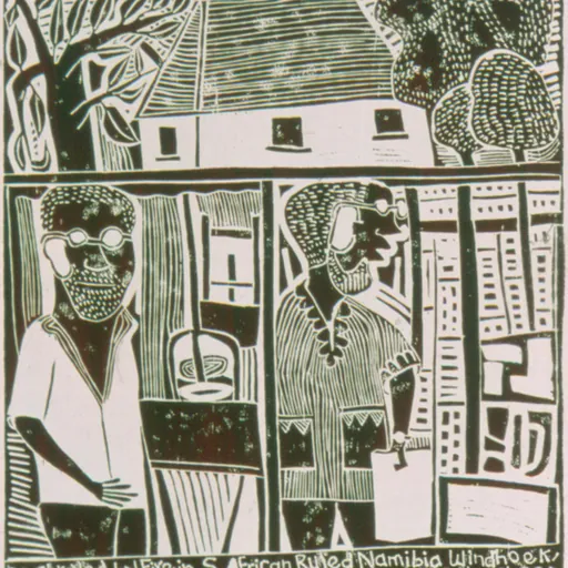 Portrait of John Muafangejo