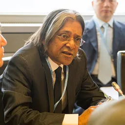 Portrait of Indrajit Banerjee