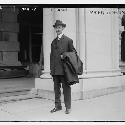 Portrait of Harvey DeForest Hinman