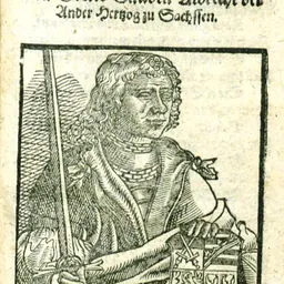 Portrait of Albert III, Duke of Saxe-Wittenberg