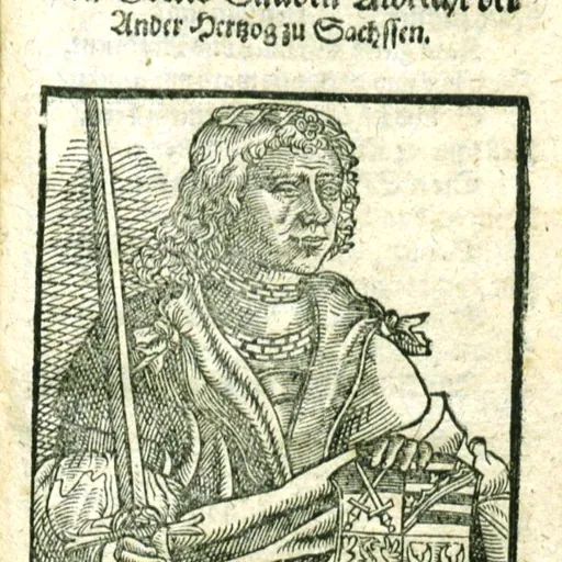 Portrait of Albert III, Duke of Saxe-Wittenberg